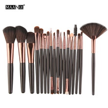 Load image into Gallery viewer, MAANGE 15/18/20Pcs Powder Foundation Blush Eye Shadow Make Up Brush Tools