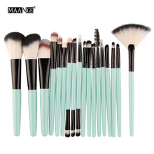 Load image into Gallery viewer, MAANGE 15/18/20Pcs Powder Foundation Blush Eye Shadow Make Up Brush Tools