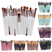 Load image into Gallery viewer, MAANGE 15/18/20Pcs Powder Foundation Blush Eye Shadow Make Up Brush Tools