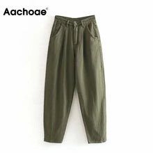 Load image into Gallery viewer, AACHOAE High Waist Loose Slouchy Jeans