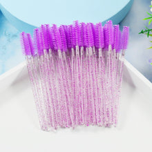 Load image into Gallery viewer, QSTY 50Pcs Eyelash Disposable Mascara Wands