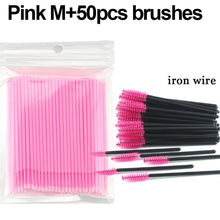 Load image into Gallery viewer, HMQ BEAUTY Disposable Silicone Gel Eyelash Brush Comb Mascara Wands