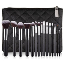 Load image into Gallery viewer, RANCAI 10/15pcs Complete Kit Powder Eyebrows Eyeshadow Brushes