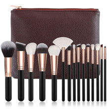 Load image into Gallery viewer, RANCAI 10/15pcs Complete Kit Powder Eyebrows Eyeshadow Brushes