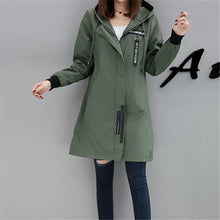 Load image into Gallery viewer, OKXGNZ Women Trench Coat