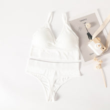 Load image into Gallery viewer, OLLYMURS Women 2 Piece Push Up Bra And Underwear Set