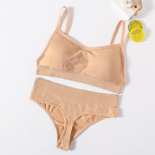 Load image into Gallery viewer, OLLYMURS Women 2 Piece Push Up Bra And Underwear Set