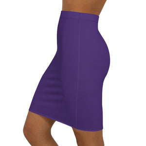 ONE-TREND Women Mid-Waist Pencil Skirt