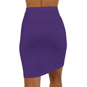 ONE-TREND Women Mid-Waist Pencil Skirt