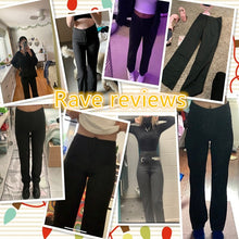 Load image into Gallery viewer, SUCHCUTE Women Striped High Waist Pants