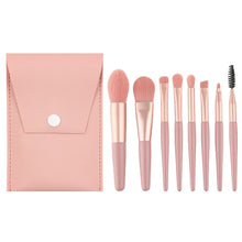 Load image into Gallery viewer, JHXYMYYXGS 8pc Mini Travel Portable Soft Makeup Brushes