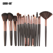Load image into Gallery viewer, MAANGE Professional 6/15/18Pcs Cosmetic Makeup Brushes