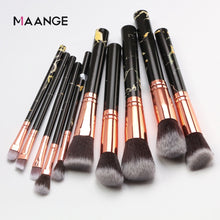 Load image into Gallery viewer, MAANGE 7/10Pcs Concealer Eyeshadow Foundation Makeup Brush Set Tool