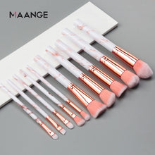 Load image into Gallery viewer, MAANGE 7/10Pcs Concealer Eyeshadow Foundation Makeup Brush Set Tool