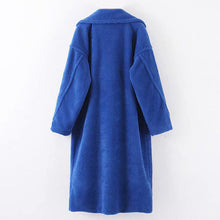 Load image into Gallery viewer, AACHOAE Women Casual Long Sleeve Fleece Turn Down Coat