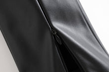 Load image into Gallery viewer, AACHOAE Women PU Faux Leather Stretch Pants