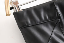 Load image into Gallery viewer, AACHOAE Women PU Faux Leather Stretch Pants