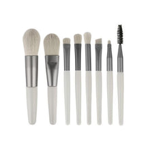 Load image into Gallery viewer, JHXYMYYXGS 8pc Mini Travel Portable Soft Makeup Brushes