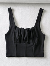 Load image into Gallery viewer, AACHOAE Women Sleeveless Backless Crop Top