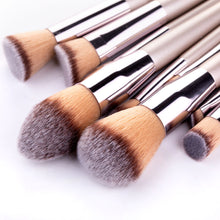 Load image into Gallery viewer, RANCAI 1pcs Luxury Champagne Makeup Brushes