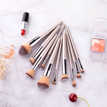 Load image into Gallery viewer, RANCAI 1pcs Luxury Champagne Makeup Brushes