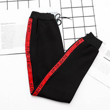 Load image into Gallery viewer, VANGULL Print Striped High Waist Pants