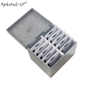 MYAOKUE-UP 10 Layer Clear Eyelash Storage Organizer