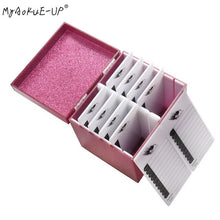 Load image into Gallery viewer, MYAOKUE-UP 10 Layer Clear Eyelash Storage Organizer