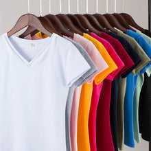 Load image into Gallery viewer, MRMT Brand New Women Pure Color Short Sleeve Top