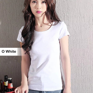 MRMT Brand New Women Pure Color Short Sleeve Top