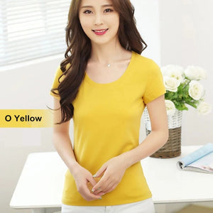 MRMT Brand New Women Pure Color Short Sleeve Top