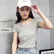 Load image into Gallery viewer, MRMT Brand New Women Pure Color Short Sleeve Top