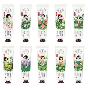 MIYUELENI 10 Pack Plant Hand Moisturizing Cream