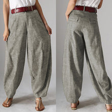 Load image into Gallery viewer, ZANZEA Vintage Baggy Cropped Pants