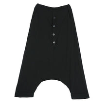 Load image into Gallery viewer, [EAM] High Elastic Waist Button Split Wide Leg Loose Pants