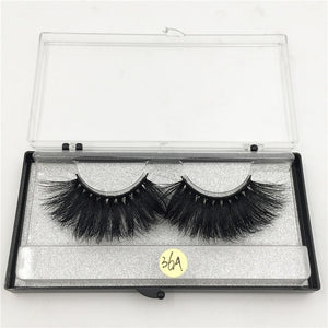 RED SIREN 10 Pairs / Lot 25mm Mink Eyelashes