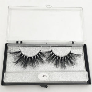 RED SIREN 10 Pairs / Lot 25mm Mink Eyelashes