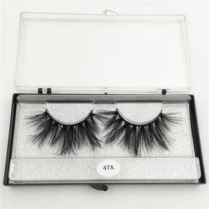 RED SIREN 10 Pairs / Lot 25mm Mink Eyelashes