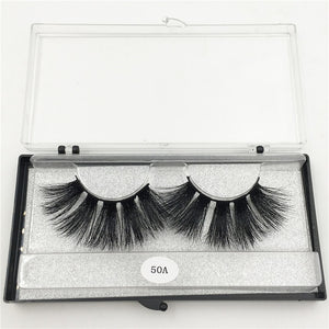 RED SIREN 10 Pairs / Lot 25mm Mink Eyelashes