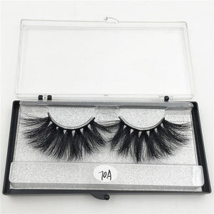 RED SIREN 10 Pairs / Lot 25mm Mink Eyelashes