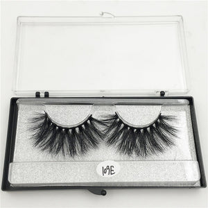 RED SIREN 10 Pairs / Lot 25mm Mink Eyelashes