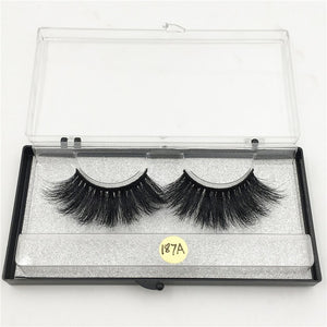 RED SIREN 10 Pairs / Lot 25mm Mink Eyelashes