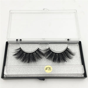 RED SIREN 10 Pairs / Lot 25mm Mink Eyelashes