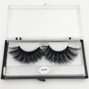 RED SIREN 10 Pairs / Lot 25mm Mink Eyelashes