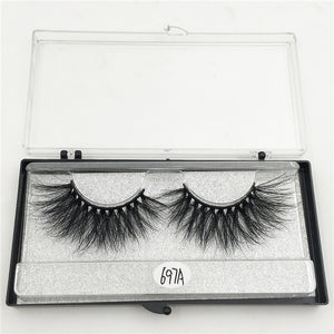 RED SIREN 10 Pairs / Lot 25mm Mink Eyelashes