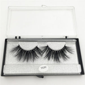 RED SIREN 10 Pairs / Lot 25mm Mink Eyelashes