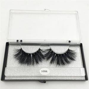 RED SIREN 10 Pairs / Lot 25mm Mink Eyelashes