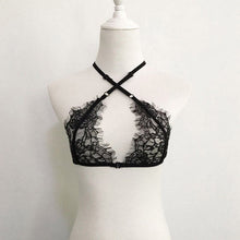 Load image into Gallery viewer, HIRIGIN Hollow Out Push Up Lace Bra