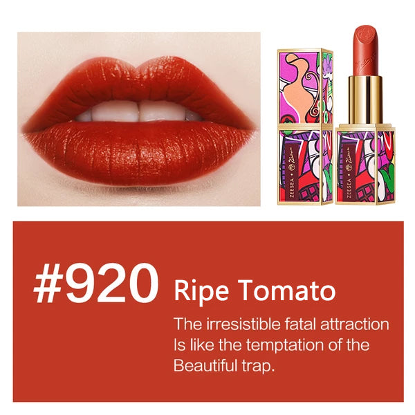 ZEESEA New Picasso Collections Matte Velvet Non-stick Natural Nude Lip Stick