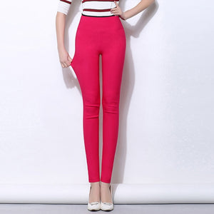 PLEGIE Women High Waist Stretch Pants